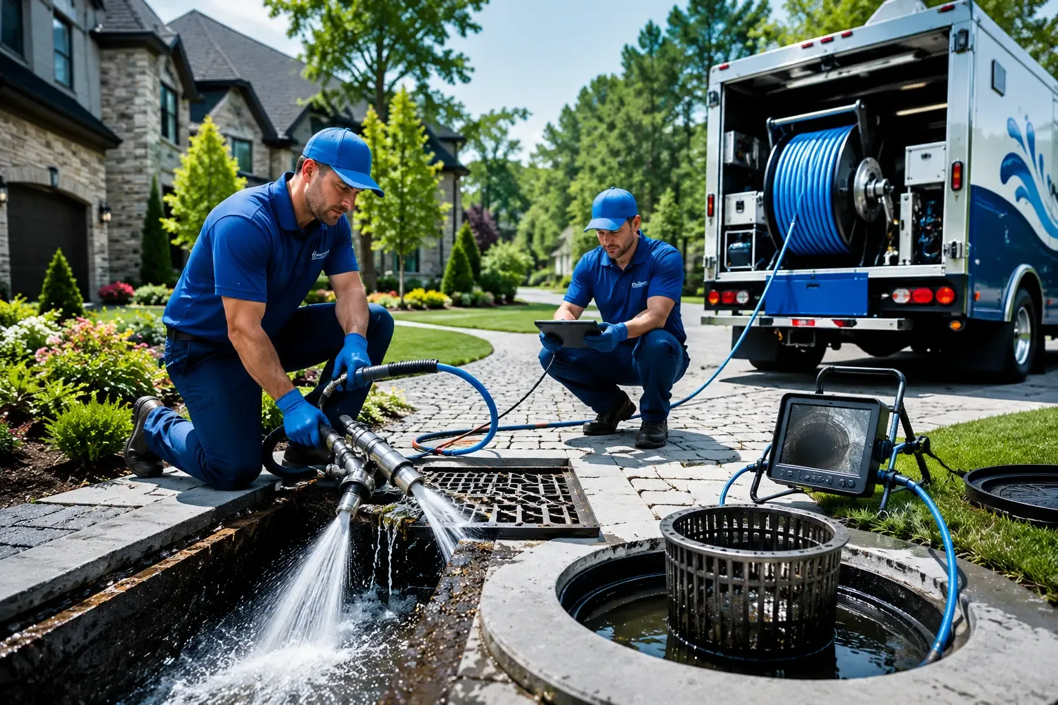Local outdoor drain cleaning professionals in Bellflower, MO