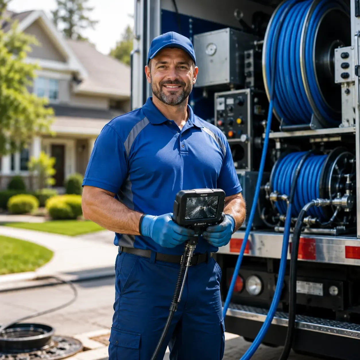 Local outdoor drain cleaning specialists in Bellflower, MO